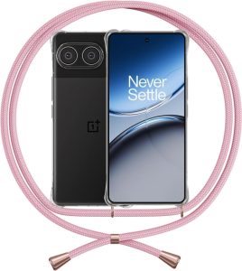 ANFAIRLACE Handykette Hülle für OnePlus Nord 4 - Eleganter Schutz in Rosé Gold