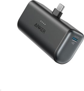 Anker 621 Power Bank mit eingebautem USB-C Anschluss und 22.5W Leistung