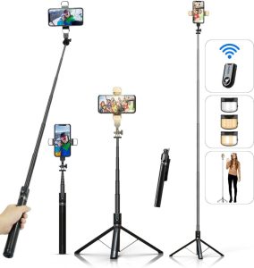 ASHINER Selfie Stick Handy Stativ: Dein ultimativer Begleiter für professionelle Fotos und Videos