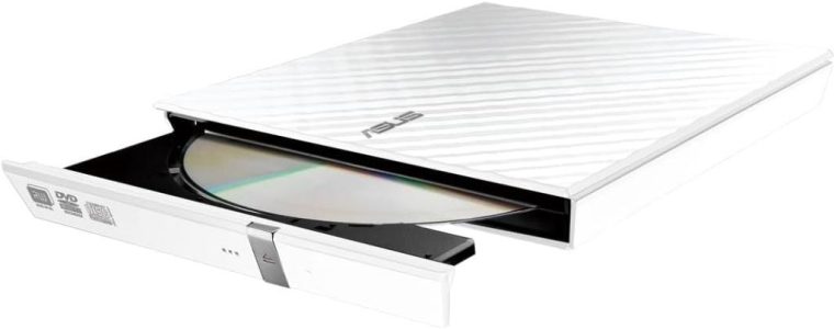 ASUS SDRW-08D2S-U Lite Externer Slim DVD Brenner - Dein zuverlässiger Datenspeicher