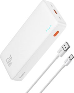 Baseus Power Bank 20000mAh 20W PD QC3.0 - Externer Akku mit Schnellladefunktion