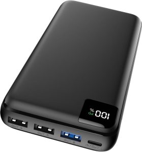 Power Bank 27000mAh Externer Akku von Bilivein: Schnelles und sicheres Aufladen für alle deine Geräte