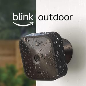 Blink Outdoor: Kabellose, Witterungsbeständige HD-Überwachungskamera mit Zwei Jahren Batterielaufzeit und Alexa-Kompatibilität