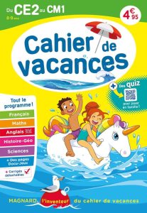 Cahier de vacances 2024, du CE2 vers le CM1 8-9 ans: Dein Begleiter für die Sommerferien