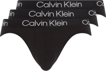 Calvin Klein Herren Hip Brief 3pk - Stilvolle und bequeme Unterwäsche in Schwarz