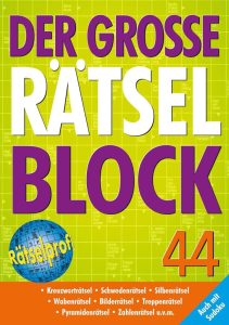 Der große Rätselblock 44: Dein ultimativer Begleiter für spannende Rätselstunden