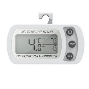 Digitales Kühlschrank-Thermometer von LIRDUX - Wasserdicht und mit gut lesbarem LCD-Anzeige