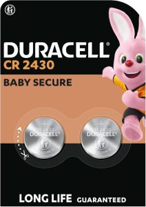 Duracell CR2430 Lithium-Knopfzellen 2 Stück - Langlebige und zuverlässige Batterien für deine Geräte