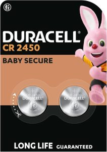 Duracell CR2450 Lithium-Knopfzellen - Langlebige Energie für Ihre Geräte