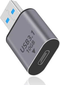 Duttek USB A auf USB C Adapter - Schnellladung und hohe Datenübertragungsgeschwindigkeit