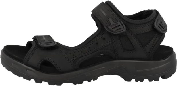 ECCO Herren Yucatan Plus W Sandale 43 EU Schwarz - Nachhaltig und Komfortabel