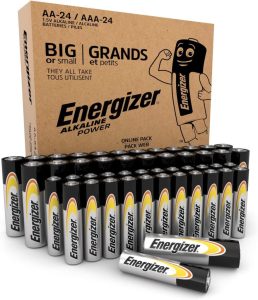 Energizer Alkaline Power AA + AAA Batterien (48er Pack) - Zuverlässige Energiequelle für den täglichen Gebrauch