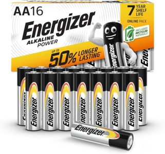 Energizer Batterien AA, Alkaline Power Batterie, 16 Stück - Die zuverlässige Energiequelle für Ihre Geräte