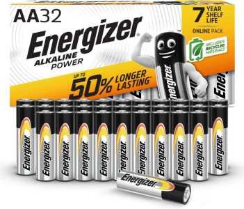 Energizer Batterien AA, Alkaline Power Batterie, 32 Stück - Langlebig und Zuverlässig