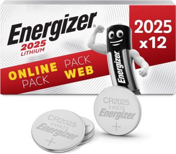 Energizer CR2025 Lithium Knopfzellen Batterien - 12 Stück Amazon Exklusiv