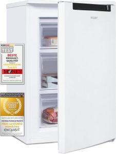 Exquisit Gefrierschrank GS581-040C weiss - kompakt, energieeffizient und flexibel