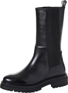 Geox Mädchen D Iridea Ankle Boot in Schwarz, 40 EU - Komfort und Stil vereint