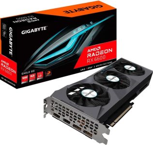 Gigabyte Radeon RX 6600 Eagle 8GB Grafikkarte - Leistungsstarkes Gaming-Erlebnis