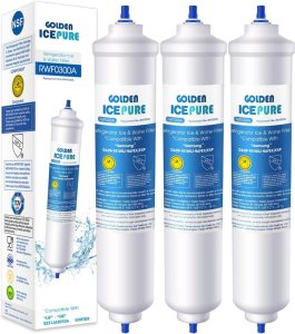 Wasserfilter für Kühlschränke von GOLDEN ICEPURE - 3er Pack