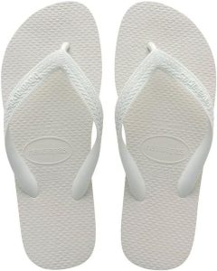 Havaianas Unisex Top Color Flipflop in Weiß - 43/44 EU