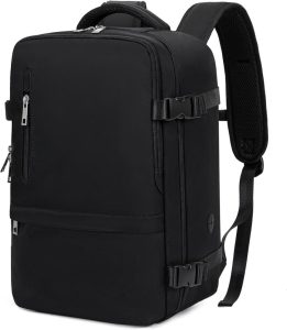 Hayayu Handgepäck Rucksack 40x20x25 für Ryanair - Perfekt für Kurze Trips und Wochenendausflüge