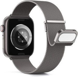 Higgs Metall Armband für Apple Watch - Dual Magnetisch - Graphit 38/40/41mm