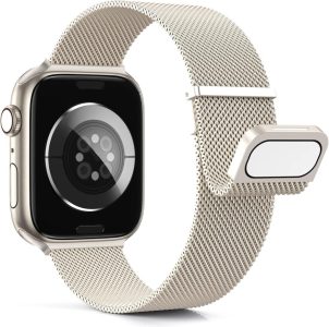 Higgs Metall Armband Kompatibel mit Apple Watch Ultra/Ultra 2 - Polarstern 42/44/45/49mm