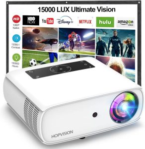 HOPVISION 9500 Lumen Beamer - Dein ultimatives Heimkinoerlebnis