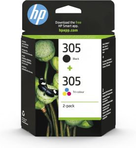 HP 305 (6ZD17AE) Original Druckerpatrone Schwarz + Tricolor Multipack - Perfekt für deine HP Drucker