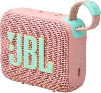 JBL Go 4 in Pink – Tragbare Bluetooth-Lautsprecher-Box mit JBL Pro Sound und tiefem Bass