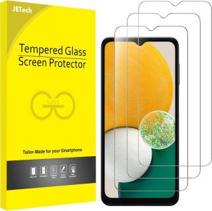 JETech Schutzfolie für Samsung Galaxy A13 / A13 5G/ A12, 9H Panzer Schutz Glas Folie Displayschutz, Kratzfest, HD Klar, 3 Stück