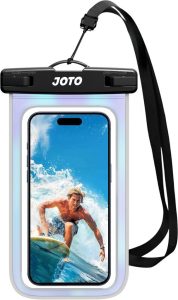 JOTO Wasserdichte Handyhülle IPX8 für 6.9" iPhone und Samsung Galaxy - Sparkle 6