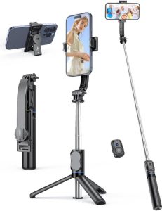 Selfie Stick mit Abnehmbarer Handyhalterung und 360° Drehbarkeit von kzomKzoo - Dein ultimatives Fotografie-Tool