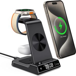 leChivée 3-in-1 Ladestation für Apple Watch und iPhone - Dein ultimativer Ladebegleiter