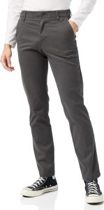 Lee Herren Slim Chino Xc Dark Grey Pants - Modische und bequeme Herrenhose