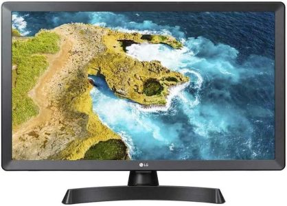 LG Electronics 24TQ510S-PZ TELEVISOR/Monitor 24' Direct LED HD in Schwarz - Der smarte Fernseher für dein Zuhause