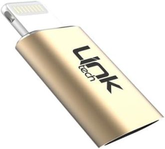 Linktech O190 Type-C zu Lightning Konverter in Gold - Ihr perfekter Begleiter für schnelle Datenübertragung und Aufladen