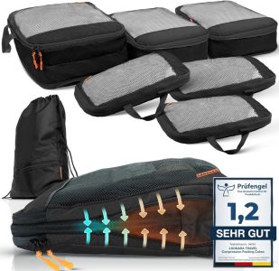 LOONARA Compression Packing Cubes Set - Der ultimative Reisebegleiter