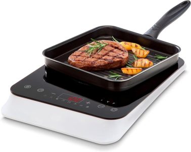 MEDION Einzel-Induktionskochplatte mit 2000 Watt und Sensor Touch - Perfekt für schnelles und sicheres Kochen