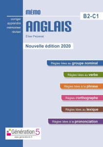 Mémo anglais B2-C1 (Classes prépas/Ens. Supérieur) - édition 2020: Dein perfekter Begleiter für den Spracherfolg