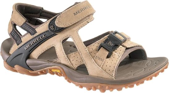 Merrell Damen Kahuna Iii Sandalen Trekking und Wanderschuhe 38 EU Classic Taupe - Perfekt für Outdoor-Abenteuer