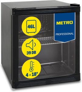 METRO Professional Mini-Kühlschrank GPC1046 - Dein perfekter Begleiter für Büro und Zuhause