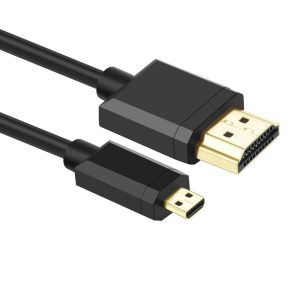 Micro-HDMI auf HDMI 2.1 8K Kabel, 1,8 m - Ultra High Speed mit 48Gbps für perfektes Audio- und Videoerlebnis