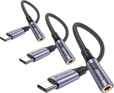 MOSWAG USB Typ C auf 3.5mm Kopfhörer Jack Adapter - Ihr unverzichtbares Audio-Tool