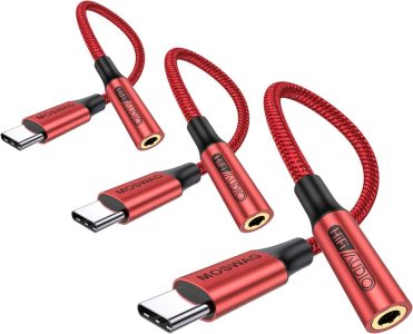 MOSWAG USB Typ C auf 3.5mm Kopfhörer Jack Adapter - Perfekter Audio-Genuss für dein Handy