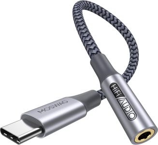 MOSWAG USB Typ C auf 3.5mm Kopfhörer Jack Adapter - Dein perfekter Audio Begleiter