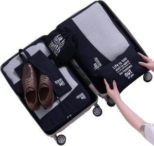 MURISE Packing Cubes 6 Set: Dein ultimativer Koffer Organizer für jede Reise