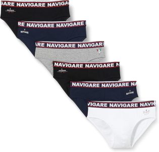 Navigare Herren Boxer 6er Pack in Mehrfarbig