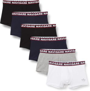 Navigare Herren Boxer im 6er Pack - Komfort trifft auf Stil