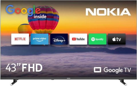 NOKIA 43 Zoll Full HD Google TV FN43GE320 - Erlebe Entertainment in einer neuen Dimension